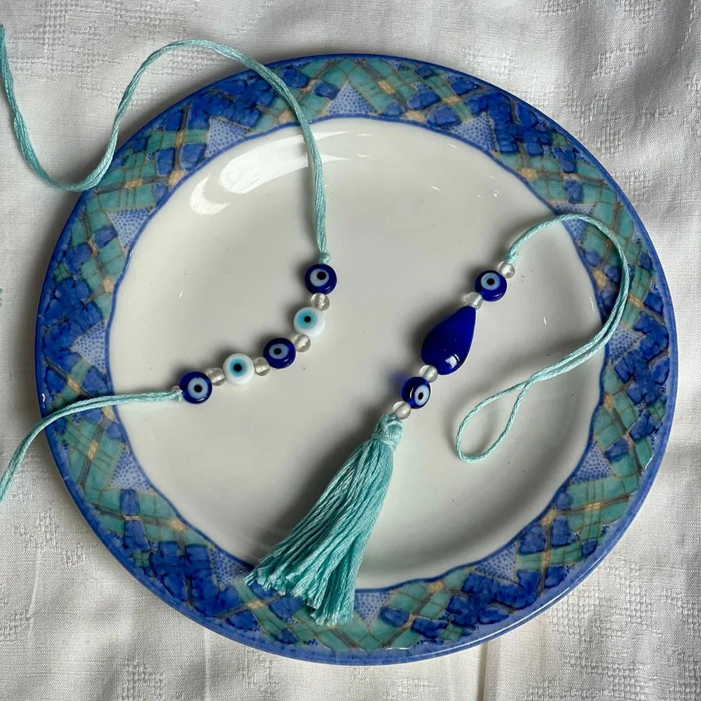 The Good Route Evil-eye Rakhi & Lumba set - EarthBased