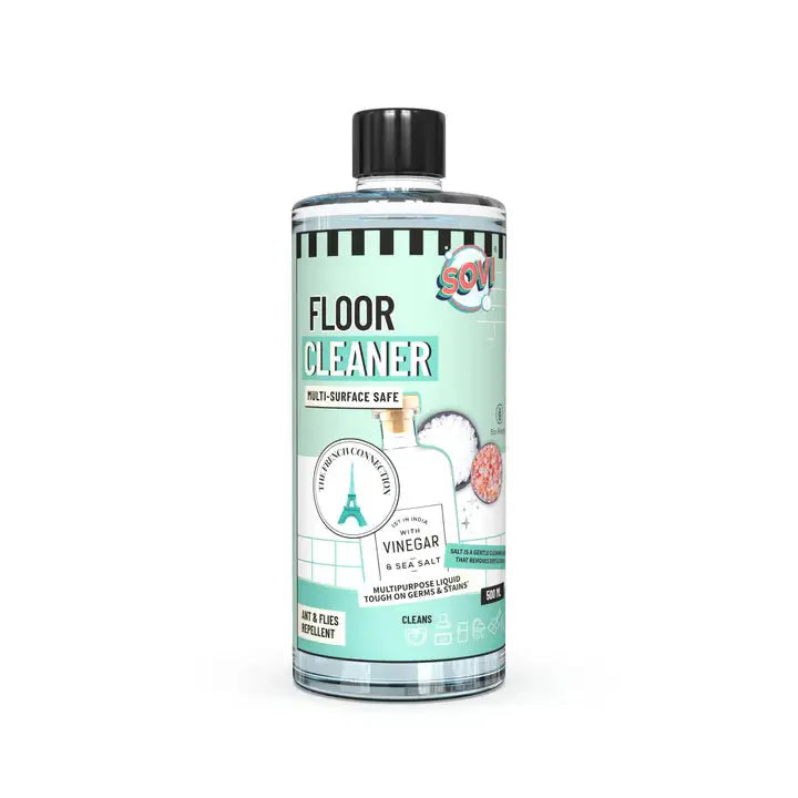 SOVI® VINEGAR POWERED DISINFECTANT FLOOR CLEANER, FRENCH CONNECTION - EarthBased