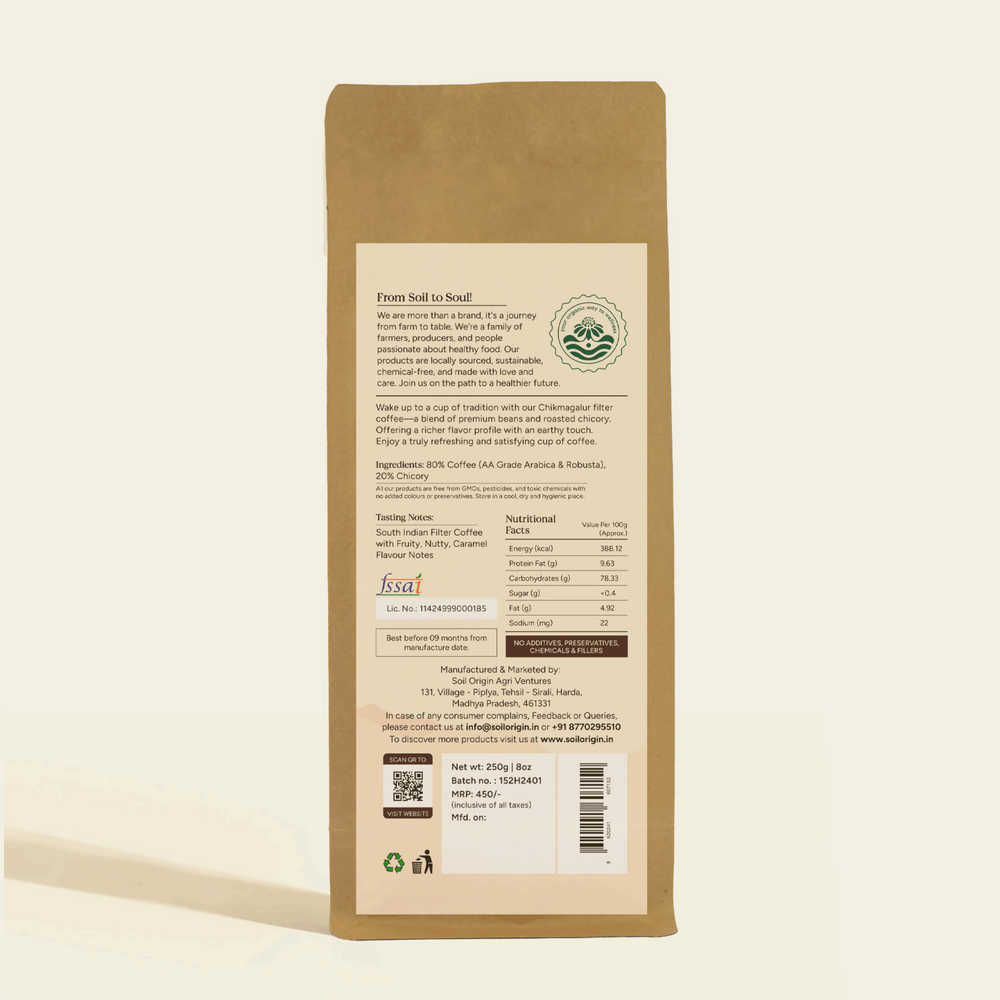 Filter Coffee (Chikmangalur Origin) - EarthBased