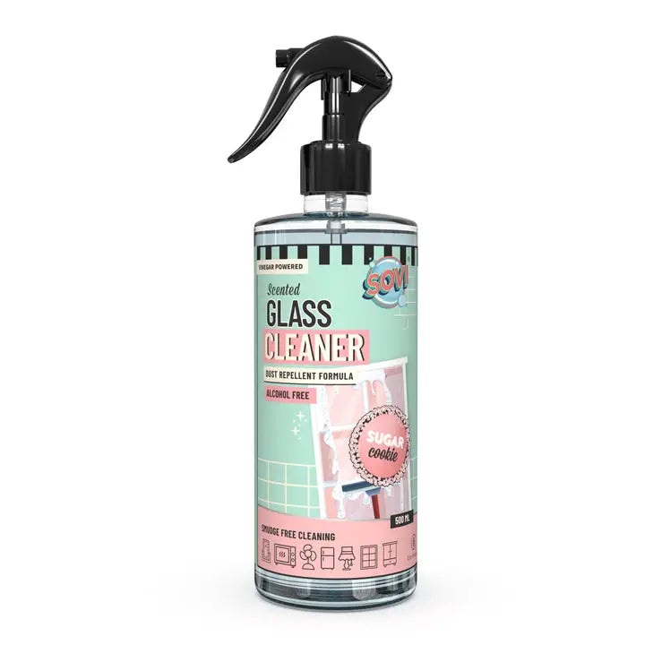 SOVI® VINEGAR POWERED SCENTED GLASS CLEANER, SUGAR COOKIE - EarthBased