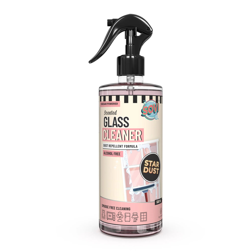 SOVI® VINEGAR POWERED SCENTED GLASS CLEANER, STARDUST - EarthBased