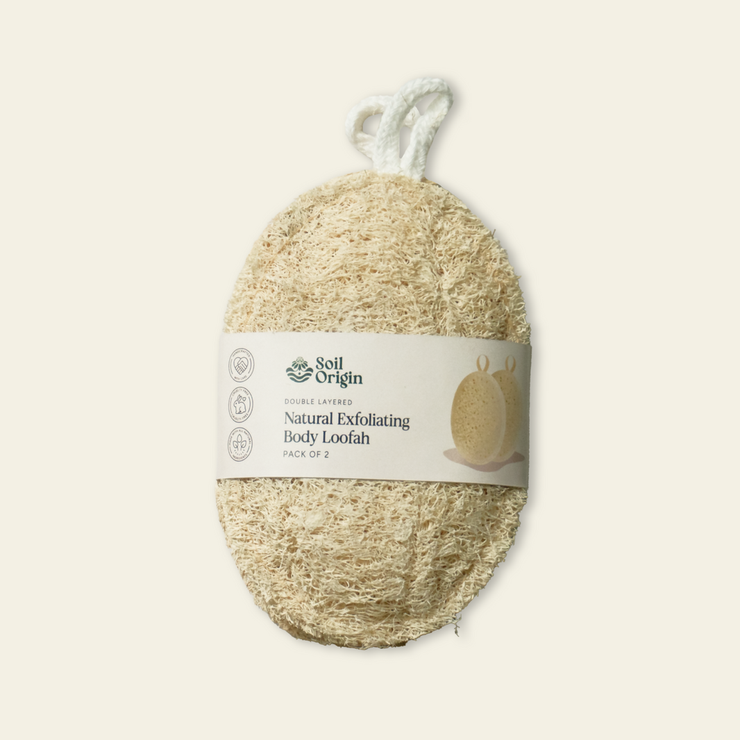 Natural Body Loofah - Set of 2 | Pack of 2 - EarthBased