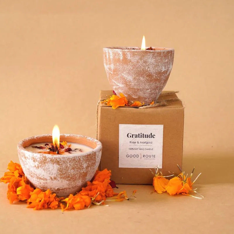The Good Route Gratitude Candle - EarthBased