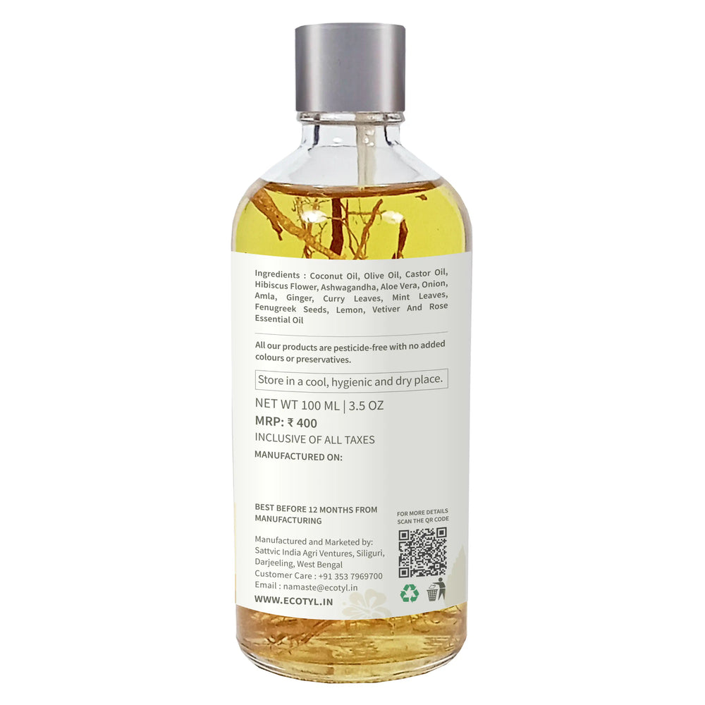 Ayurvedic Hair Oil | Ecotyl - EarthBased