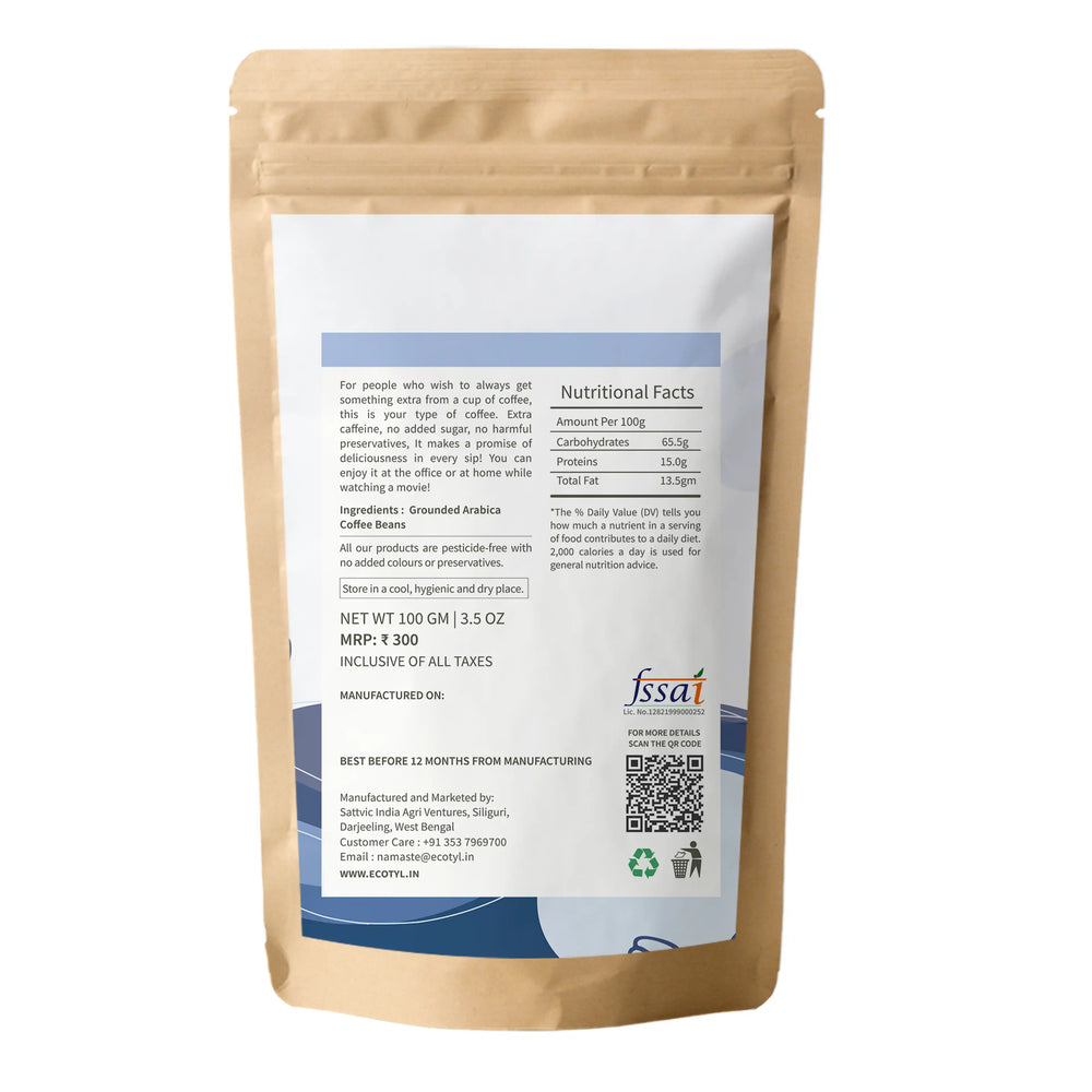 Ecotyl | Coffee Powder | 100g - EarthBased