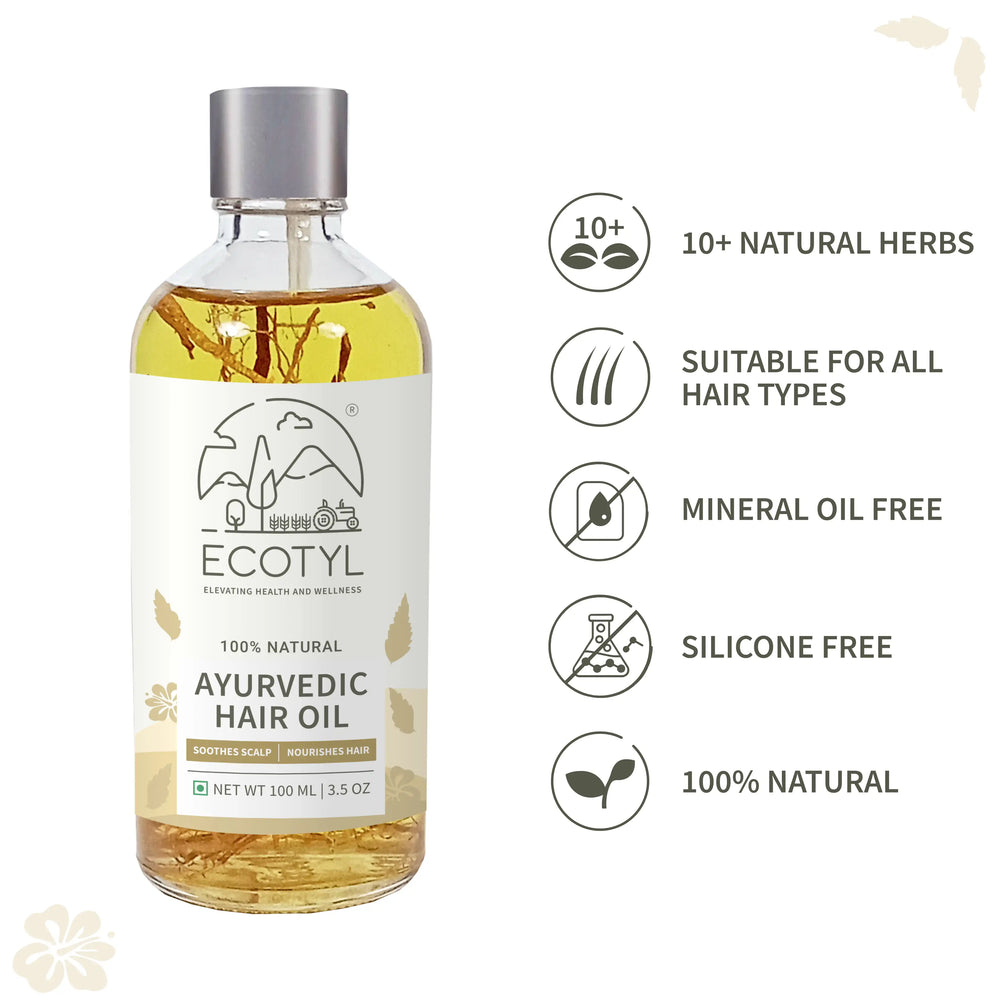 Ayurvedic Hair Oil | Ecotyl - EarthBased