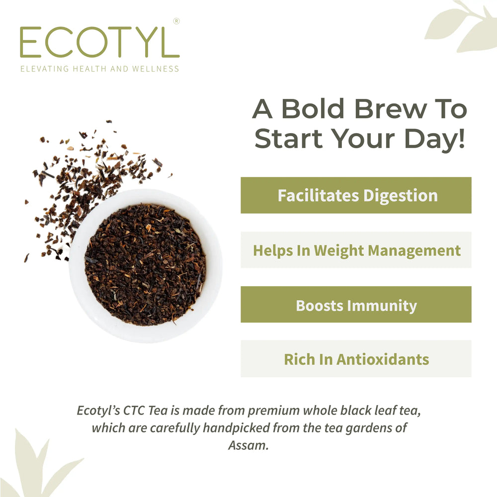 Ecotyl | ASSAM CTC TEA (CHAI) - EarthBased