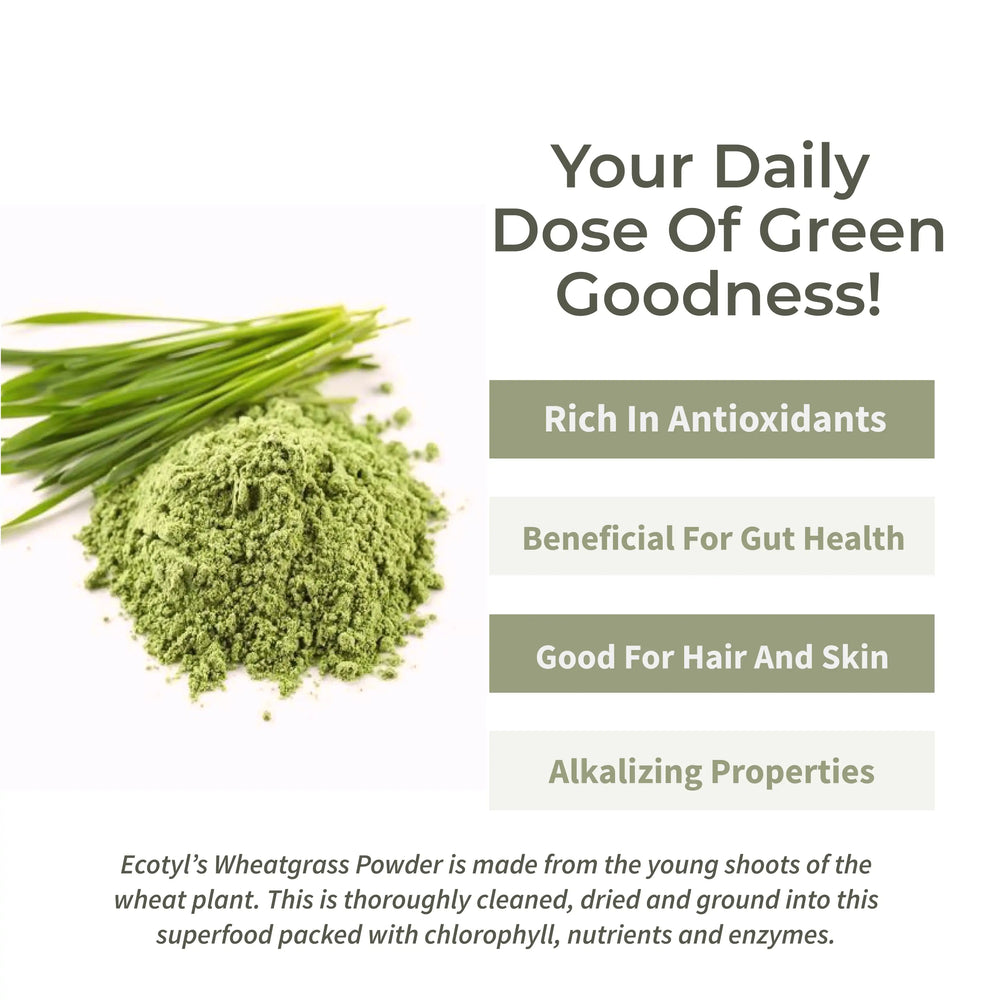 Ecotyl Wheatgrass Powder - EarthBased