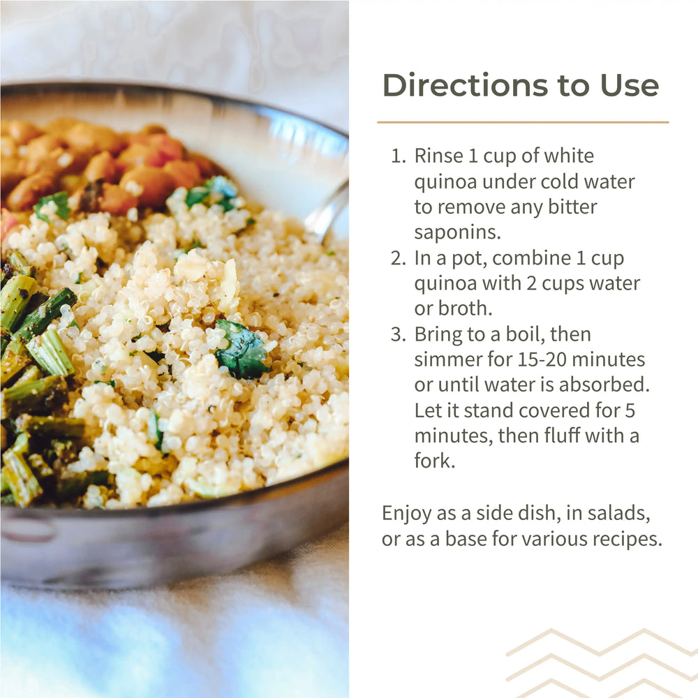 Organic Quinoa (White) | Ecotyl - EarthBased