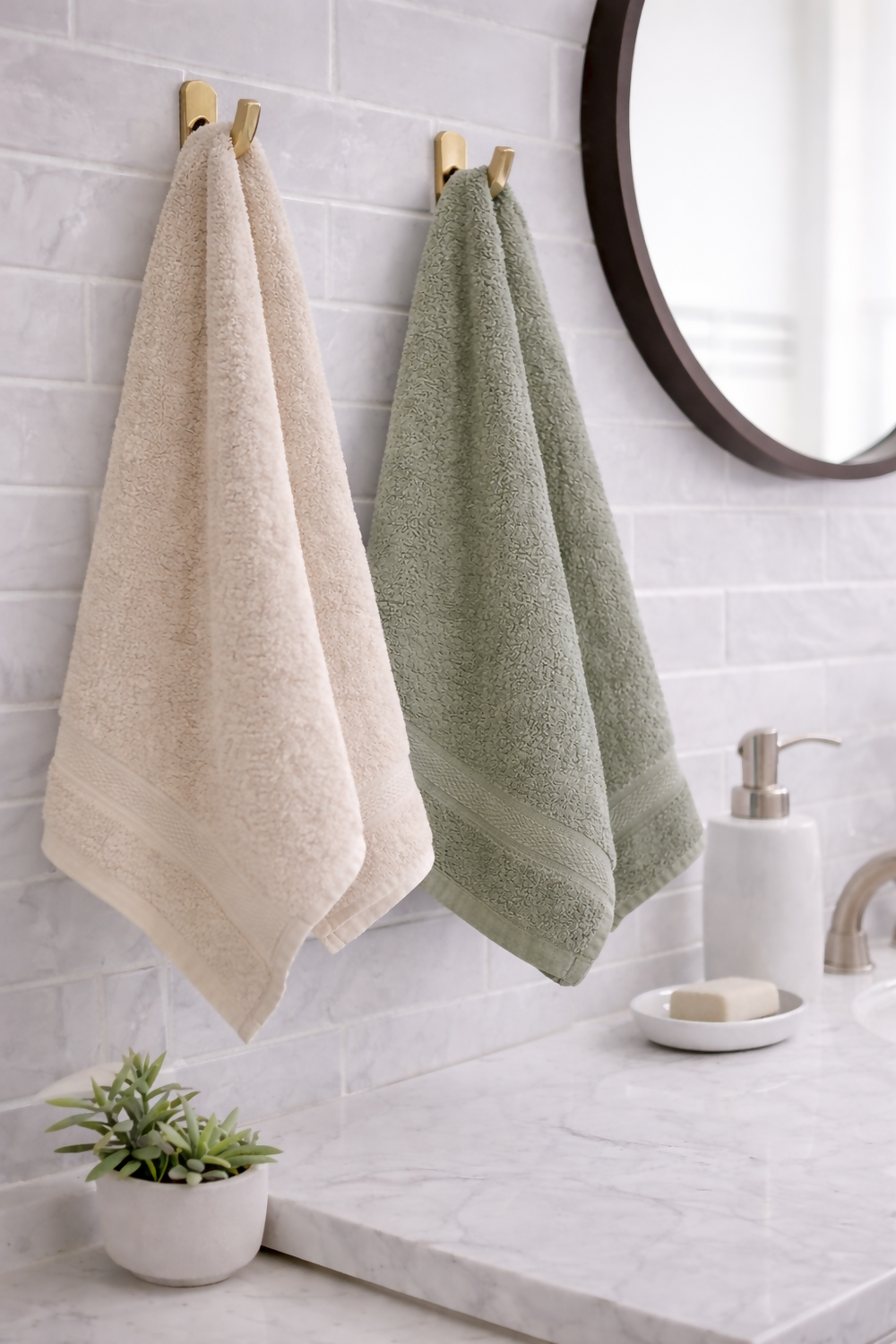 Bamboo Hand Towel | Set of 2 - EarthBased