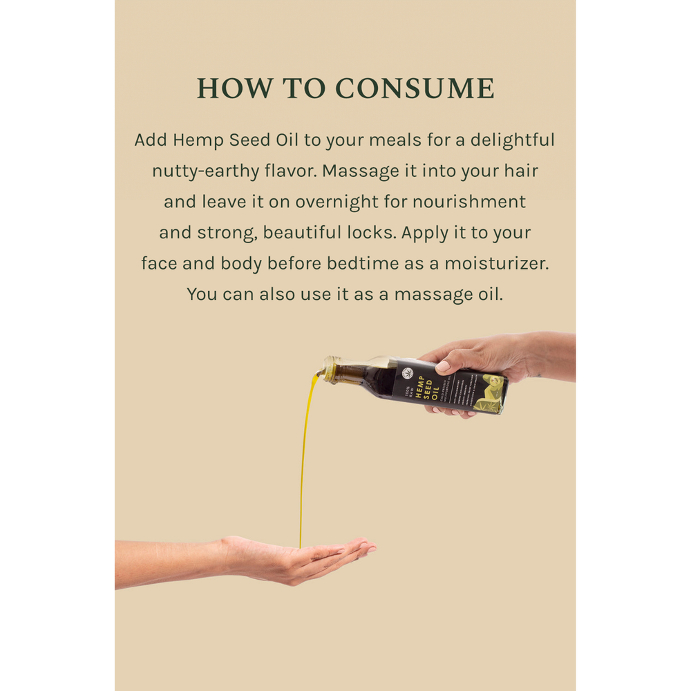 HEMP SEED OIL - EarthBased