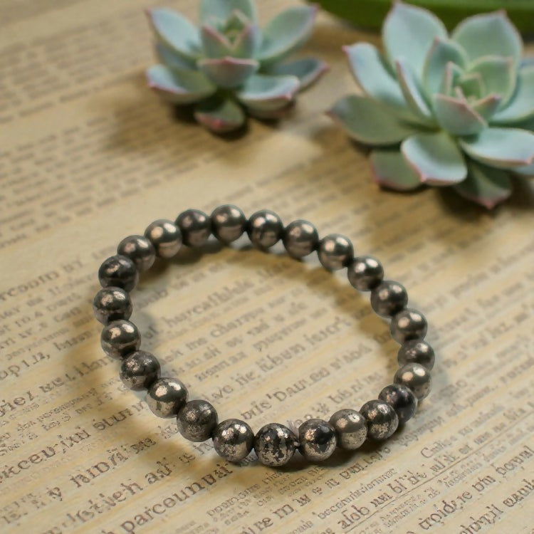 Onearth Raw Pyrite Bracelet (certified) - EarthBased