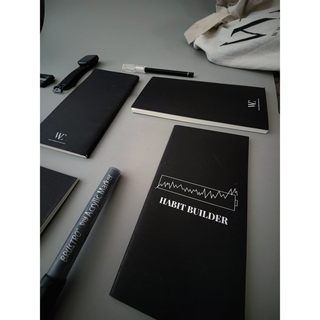 Habit Builder I Journal your habits I Better than a Habit Tracker - EarthBased