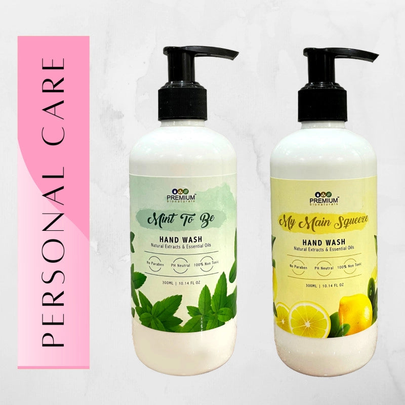 My Main Squeeze & Mint To Be Hand Wash Combo - 300ml - EarthBased