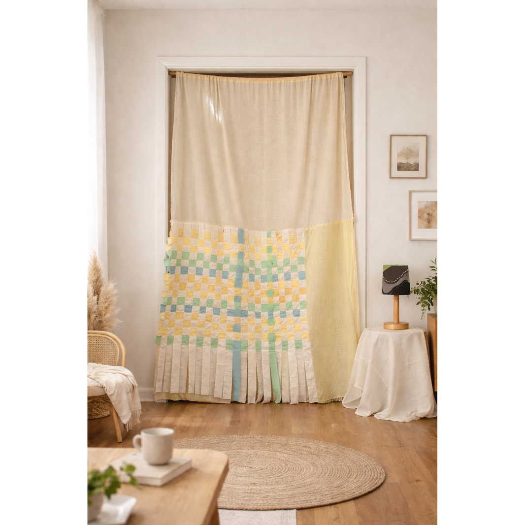 Jaal handmade woven cotton curtain by JOD for doors and windows