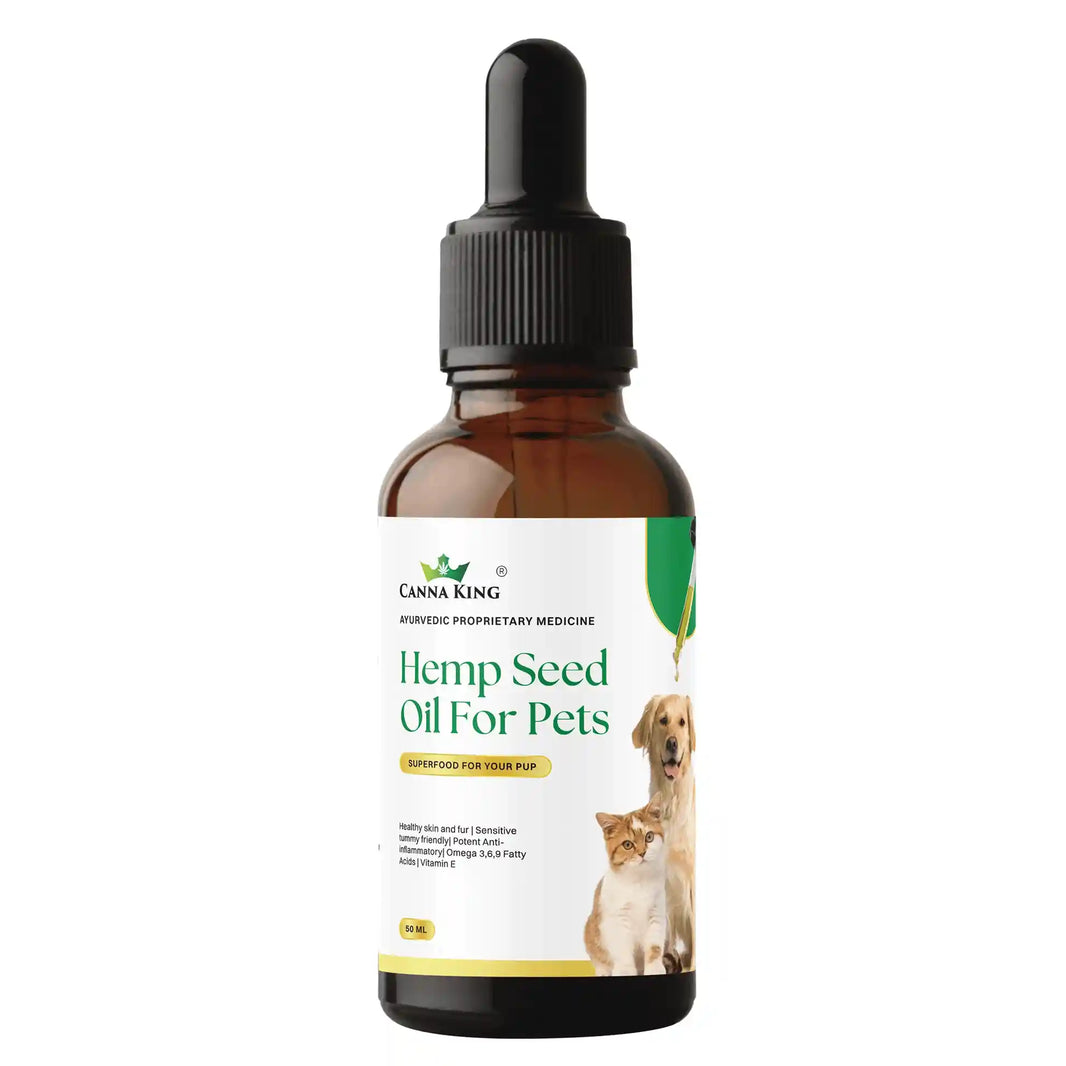 Hemp Seed Oil For Pets- 50 ml by Cannaking - EarthBased