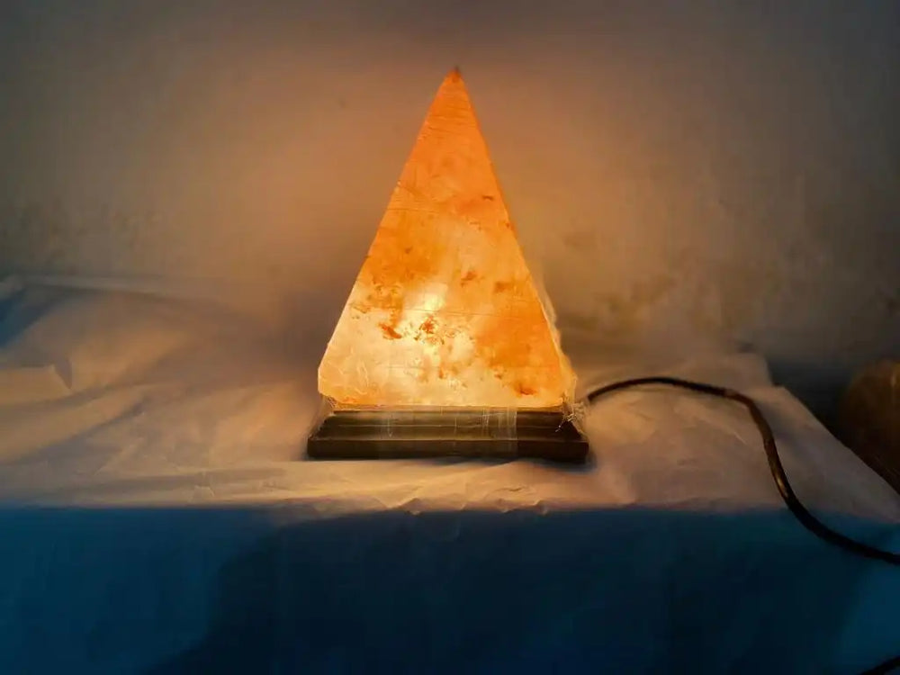 Pyramid Himalayan Salt Lamp | ONEarth - EarthBased