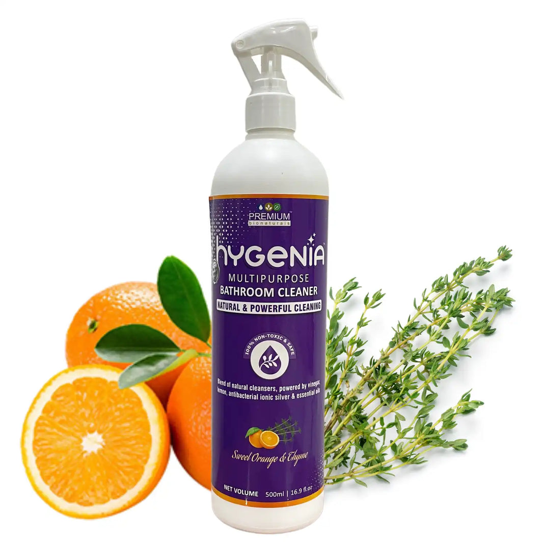 Hygenia Multipurpose Bathroom Cleaner - Sweet Orange & Thyme 500ml - EarthBased