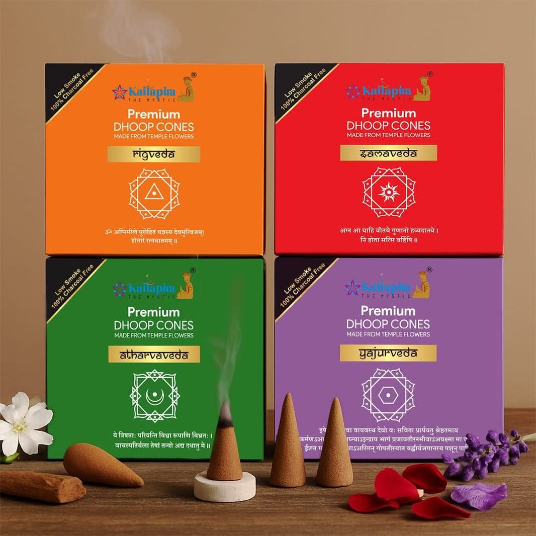 Veda Series Incense/Dhoop Cones
