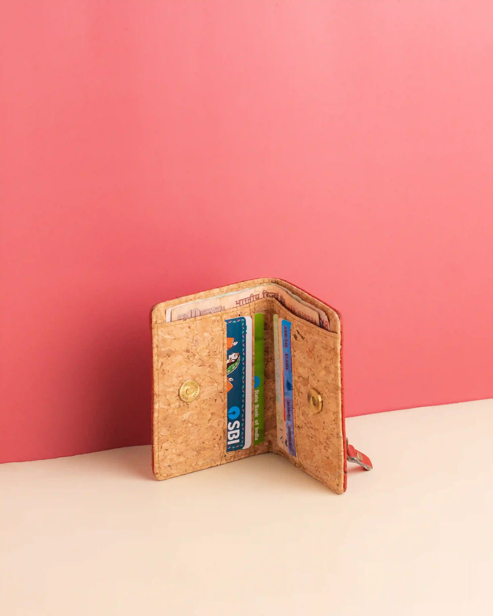 Ibis Cork Wallet | Clan Earth - EarthBased