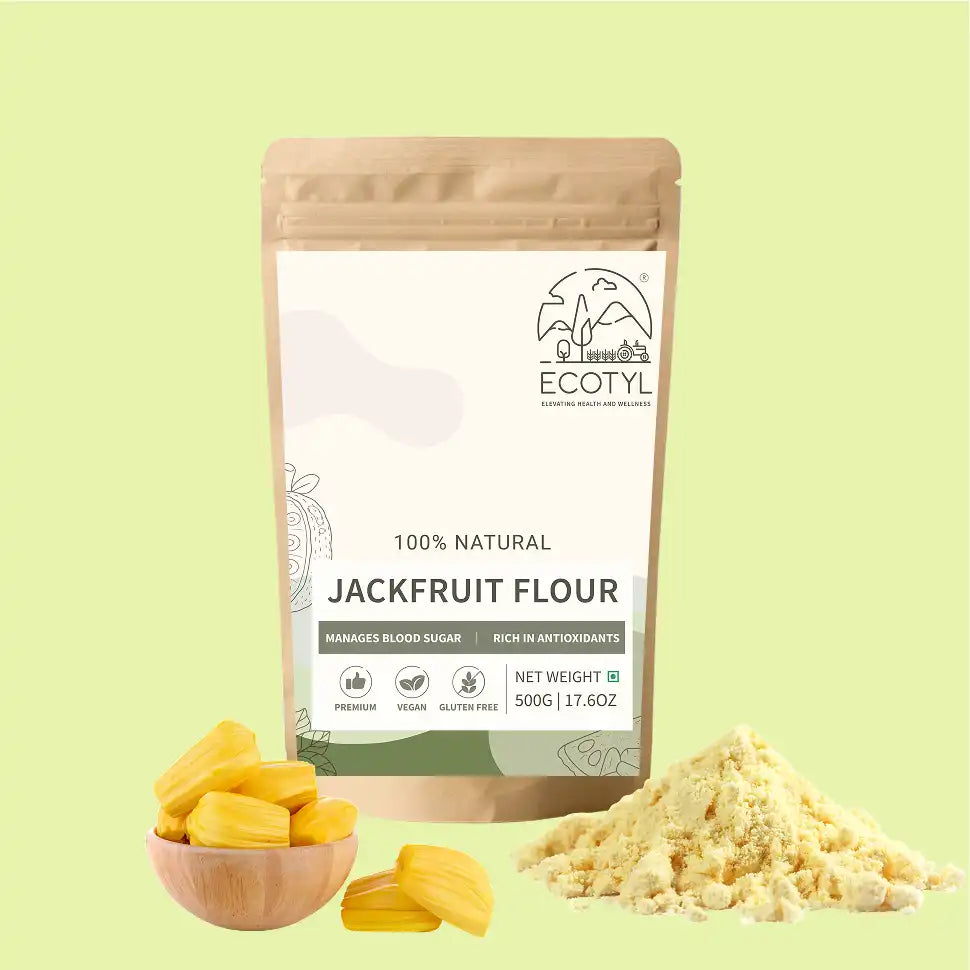 Ecotyl Jackfruit Flour | Low Glycemic Index | Gluten Free | 500g - EarthBased