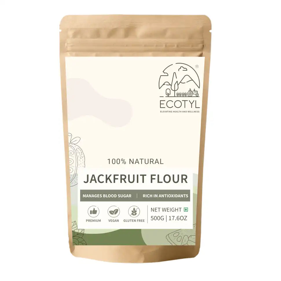 Ecotyl Jackfruit Flour | Low Glycemic Index | Gluten Free | 500g - EarthBased