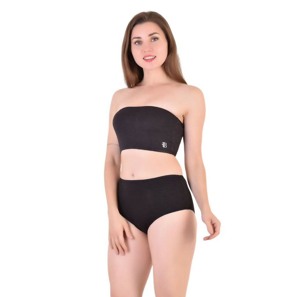 Bamboo Fabric Tube Top | Black - EarthBased