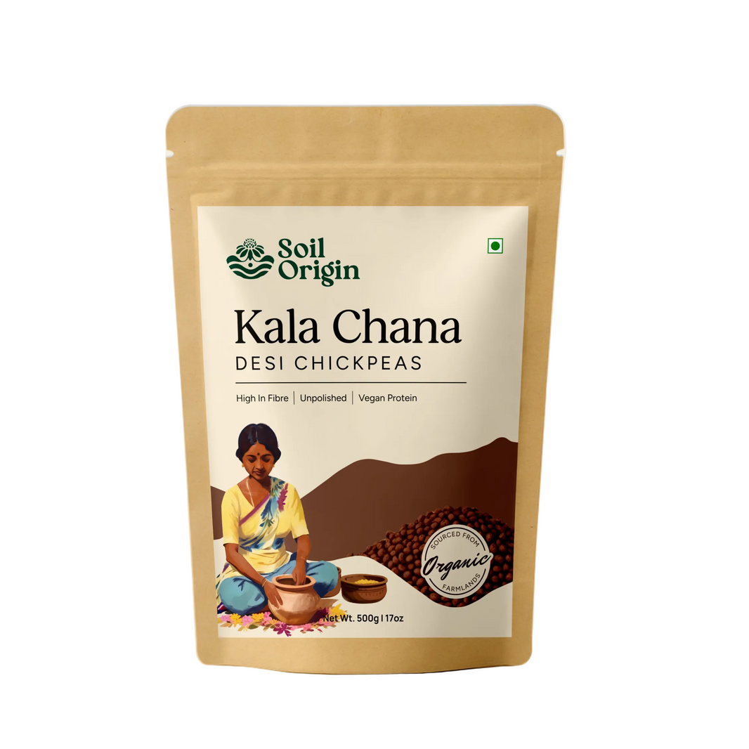 Black Chana (Desi Chana) | Pack of 3 - EarthBased