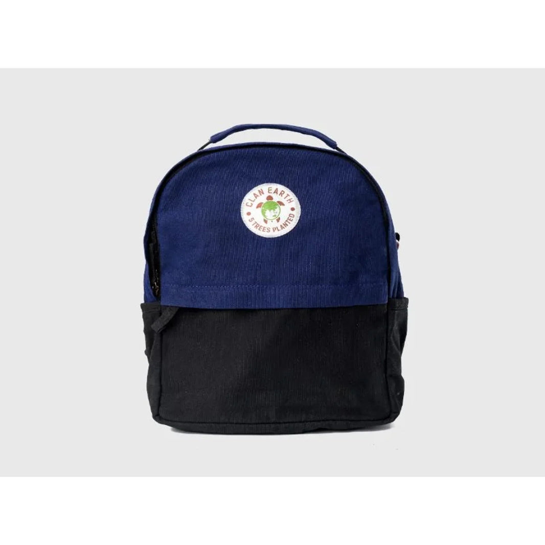 Koala Backpack - Navy Blue & Charcoal Black | Clan Earth - EarthBased