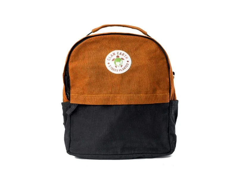 Koala Backpack - Walnut Brown & Charcoal Black | Clan Earth - EarthBased