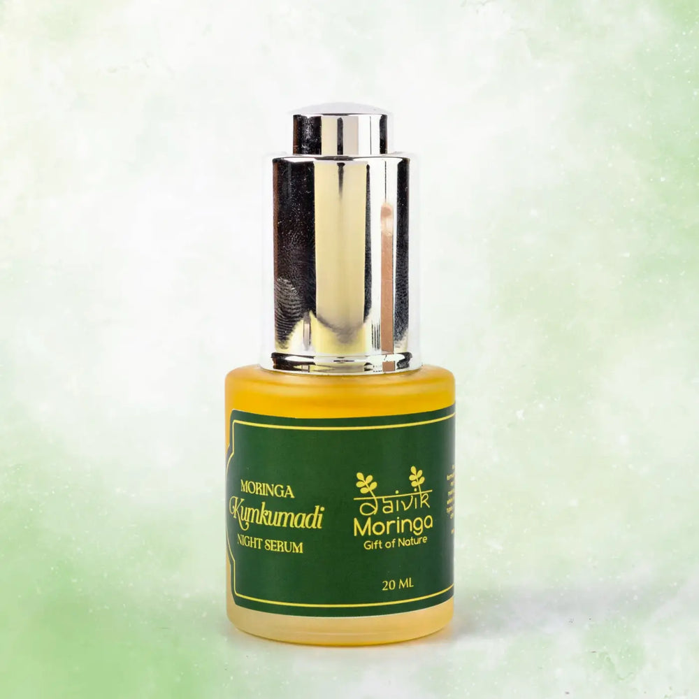 Moringa Kumkumadi Night Serum | Daivik Moringa - EarthBased