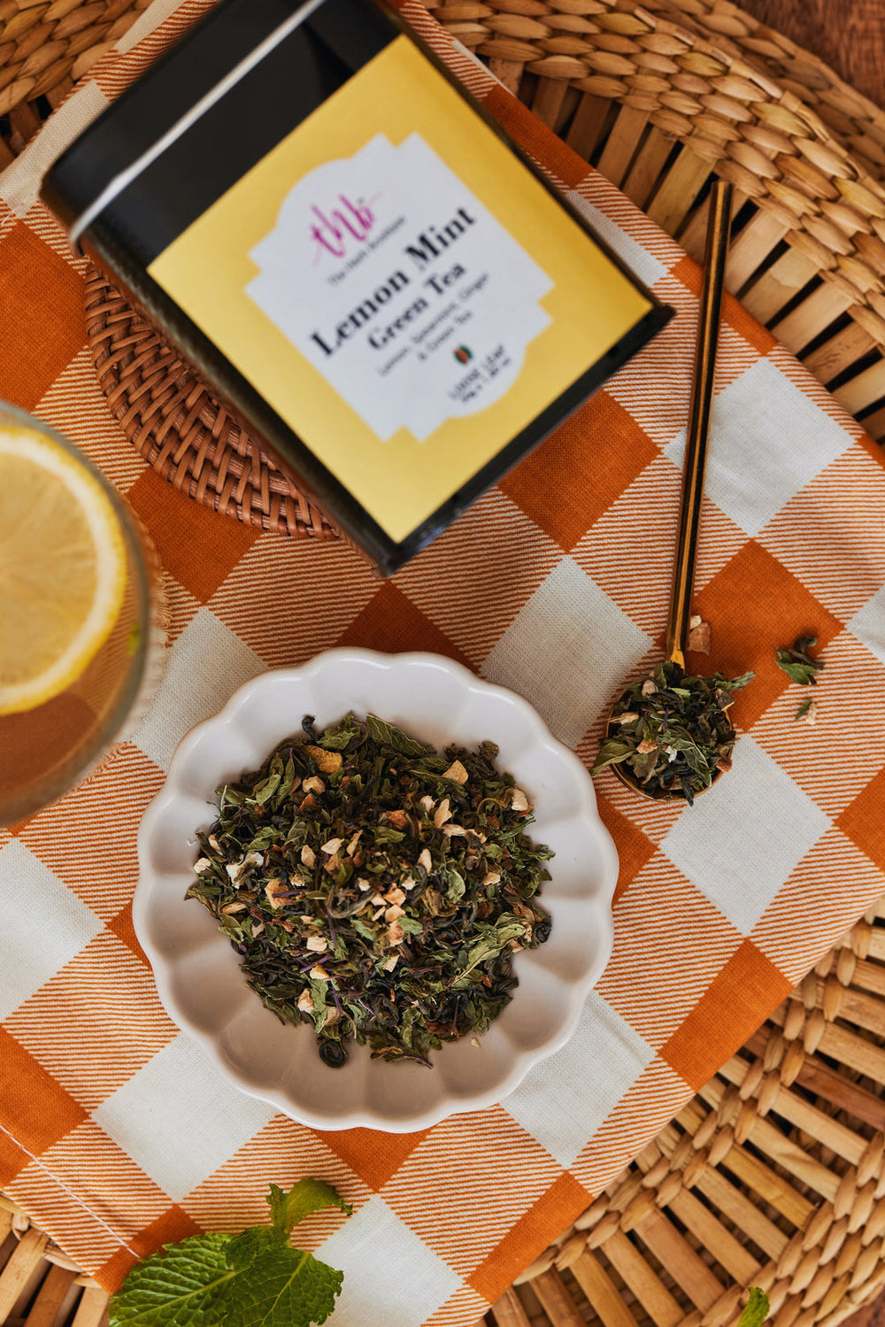 Lemon Mint Green Tea - EarthBased