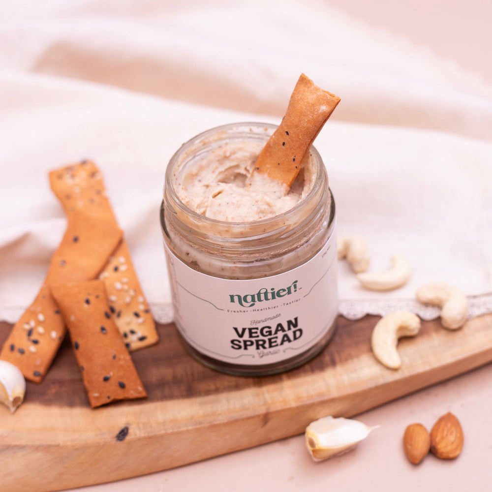 Handmade Vegan Garlic Spread - EarthBased