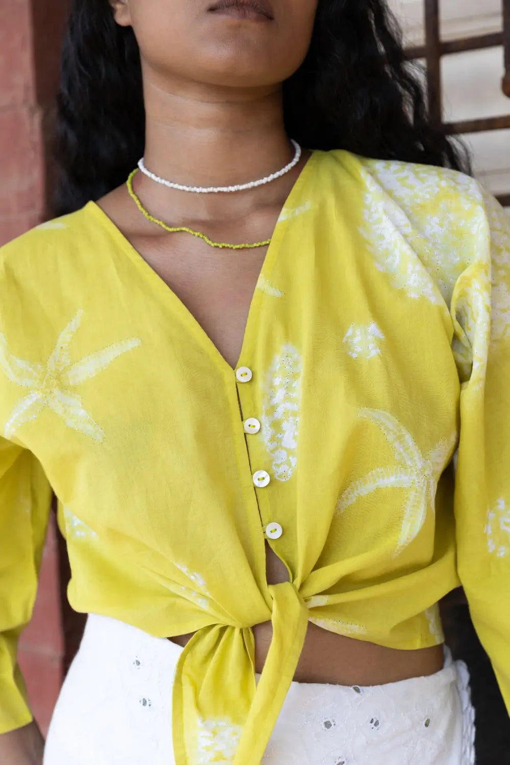 SEASIDE TIE-UP TOP - EarthBased