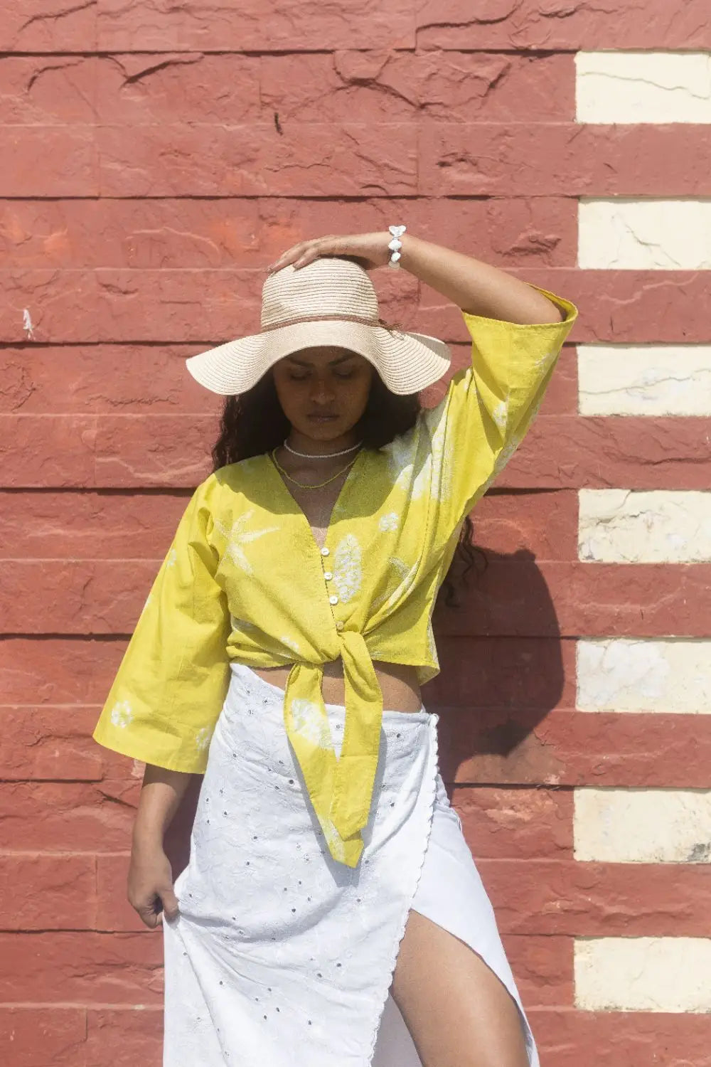 SEASIDE TIE-UP TOP - EarthBased