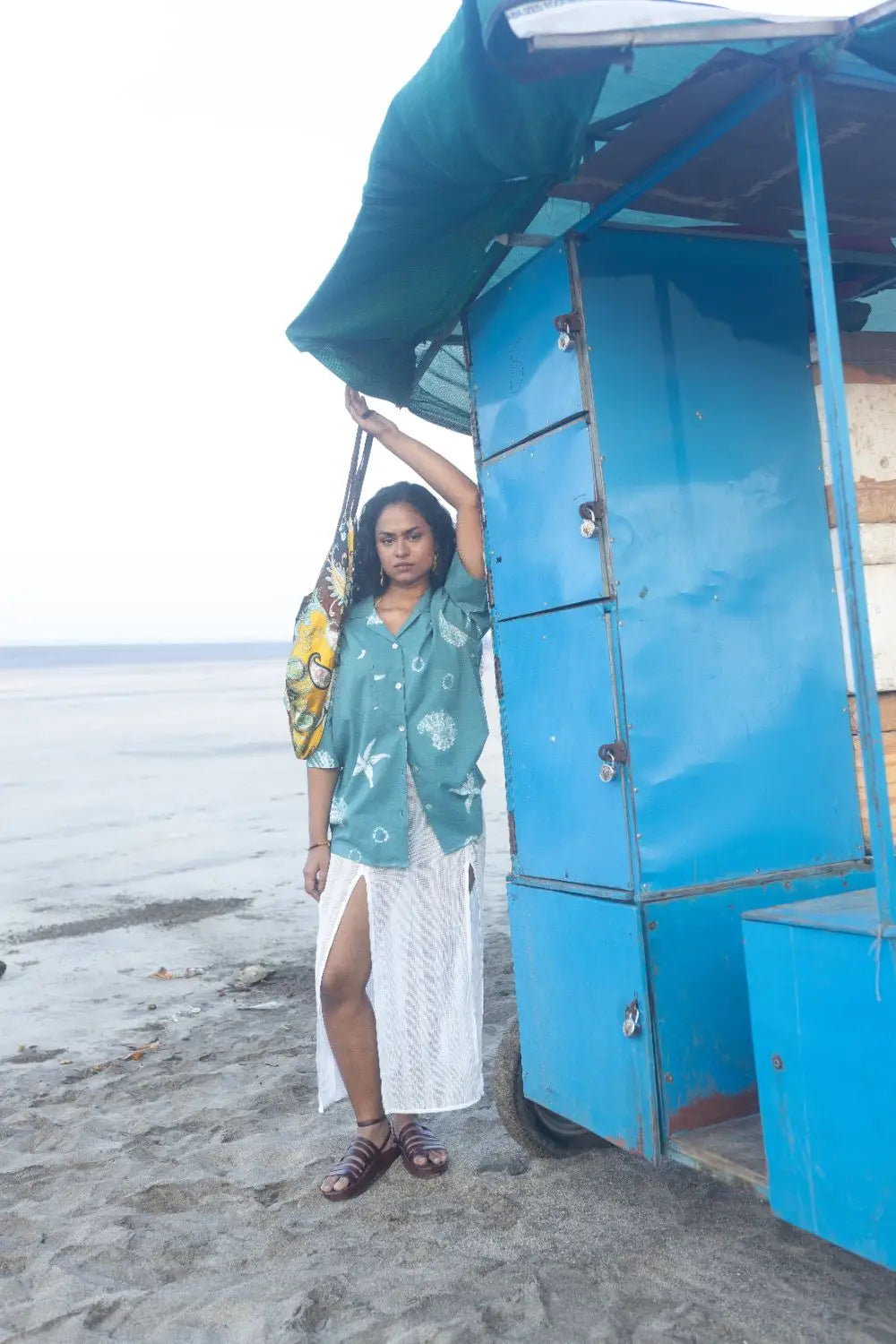 SEASHELL CAMP COLLAR SHIRT - EarthBased