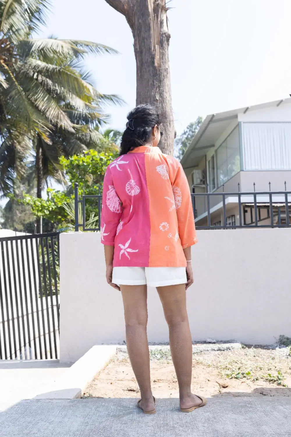 SUNSET FADE BUTTON-DOWN - EarthBased