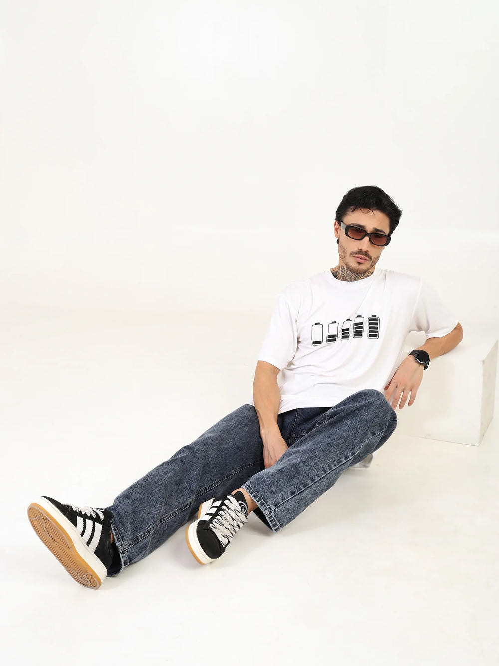 Men Oversized Bamboo T-Shirt – Soft, Breathable & Sustainable Fit - EarthBased