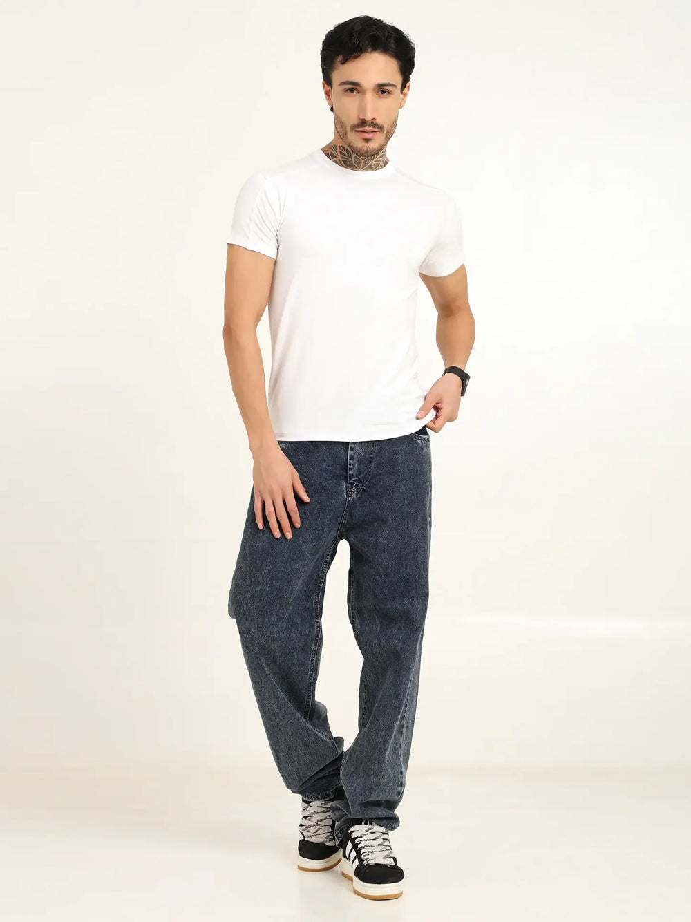 Men’s Bamboo T-Shirt – Soft, Breathable, Eco-Friendly & Stylish Fit | White - EarthBased