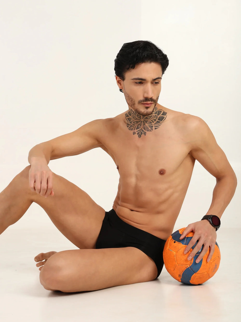 Bamboo Fabric Men's Underwear Super Comfortable,Ultrasoft, Anti Bacterial Briefs, Moisture Wicking | Black - EarthBased