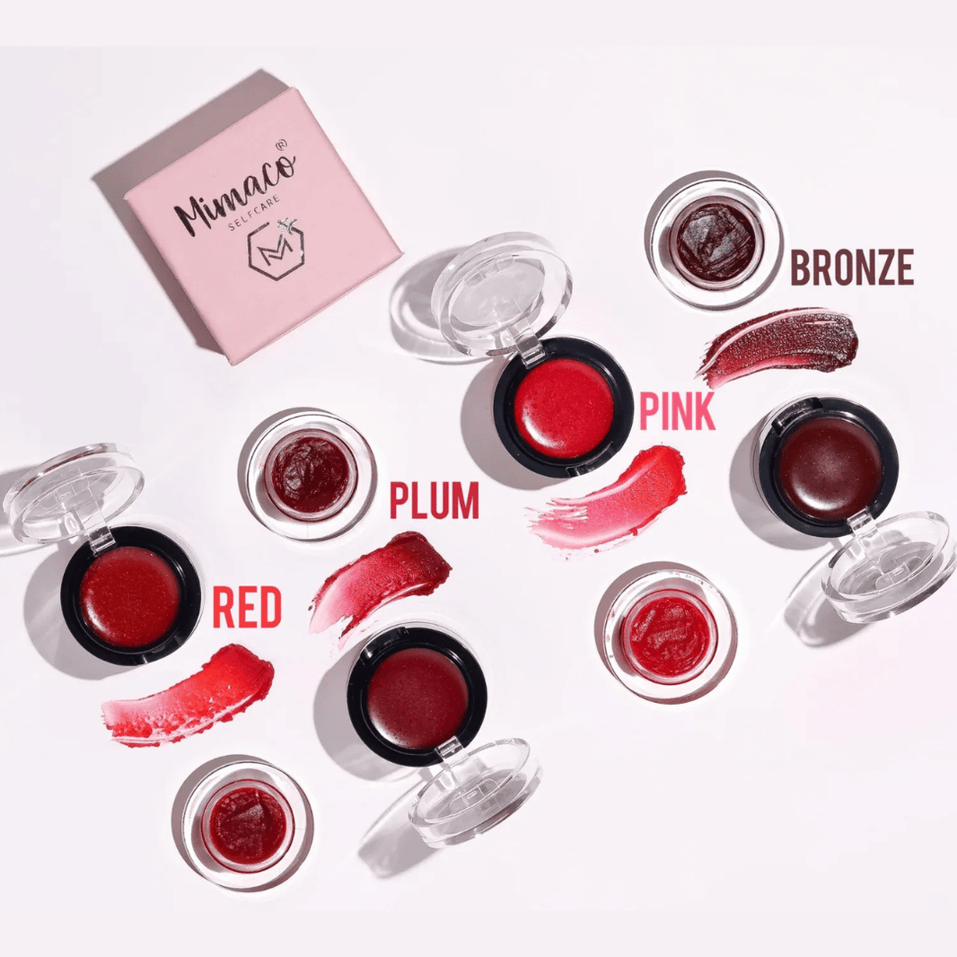 Pink, Red, Plum & Bronze Sunset- LIP AND CHEEK TINT