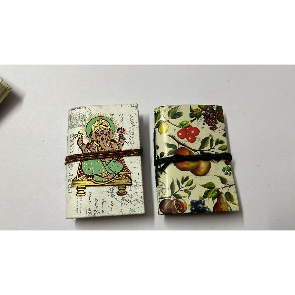 Mini Recycled Paper Journal (2 sets of 2) | ONEarth - EarthBased