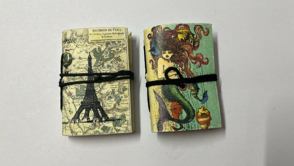 Mini Recycled Paper Journal(set of 2) | ONEarth - EarthBased