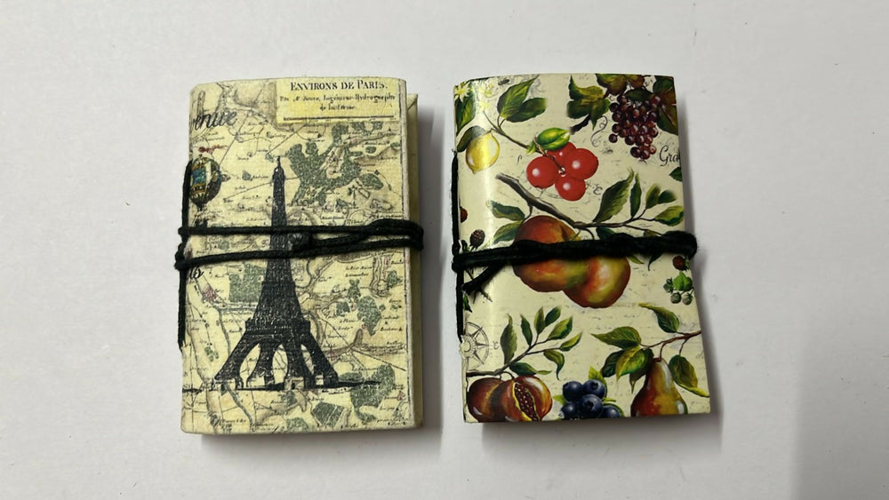 Mini Recycled Paper Journal(set of 2) | ONEarth - EarthBased