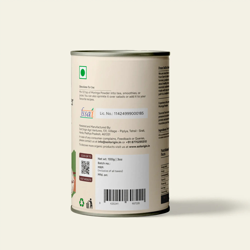 Moringa Powder - EarthBased