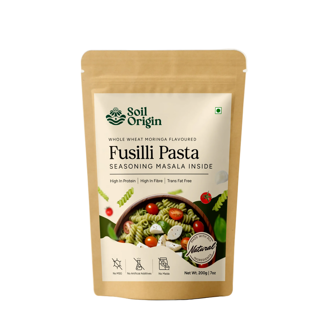 Moringa Wheat Pasta(Seasoning Masala Inside) - EarthBased