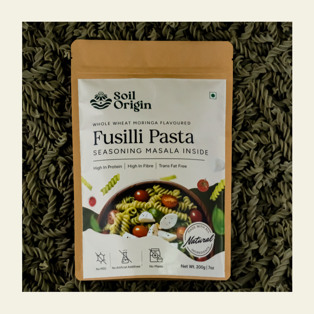 Moringa Wheat Pasta(Seasoning Masala Inside) - EarthBased