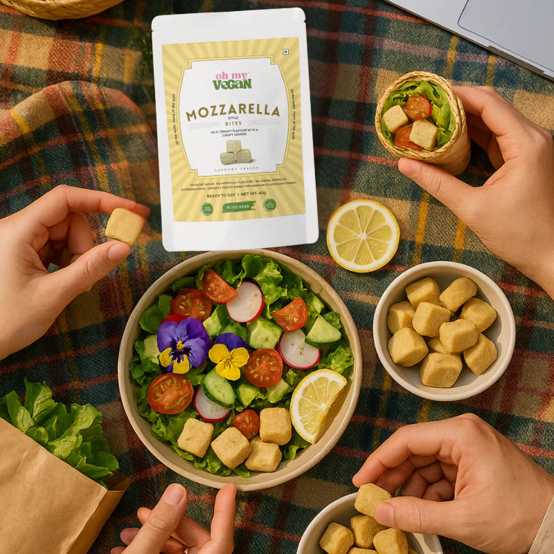 Oh My Vegan | Mozzarella Style Crunchy Bites - EarthBased
