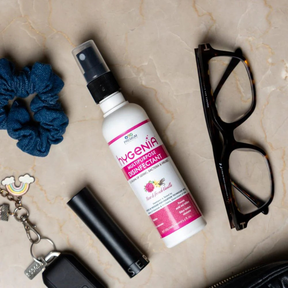 Hygenia Multipurpose Disinfectant - Rose & French Vanilla-100ml - EarthBased