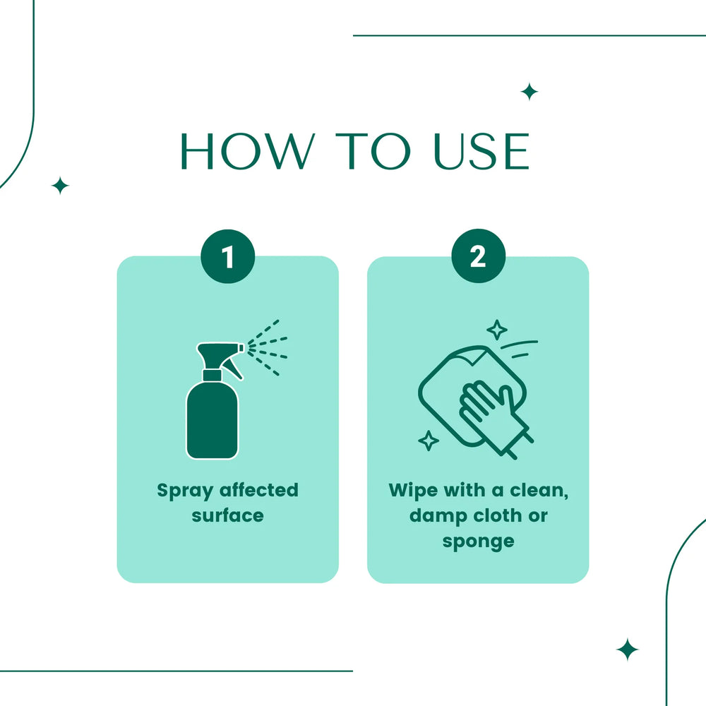 Hygenia Multipurpose Kitchen Cleaner - Peppermint & Lily 500ml - EarthBased